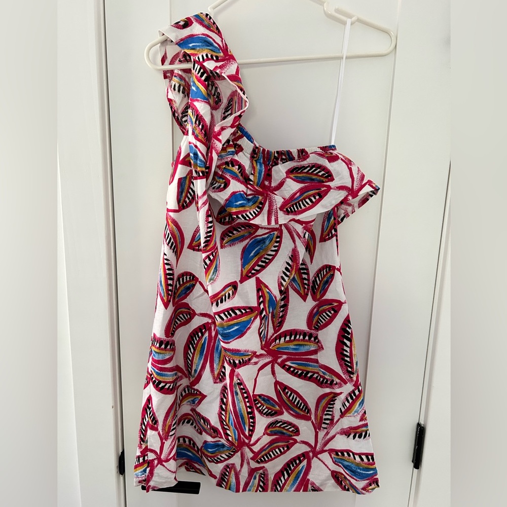 Jcrew one shoulder dress size small